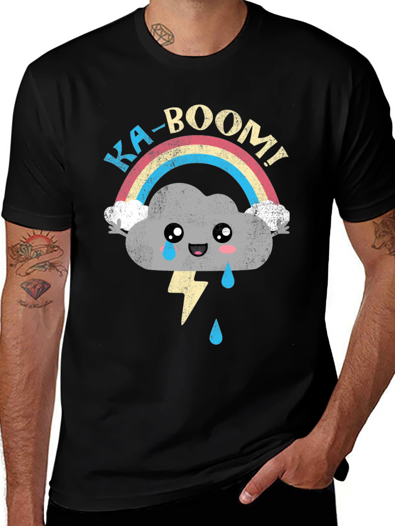 KA-BOOM! Rainbow Cloud T-Shirt