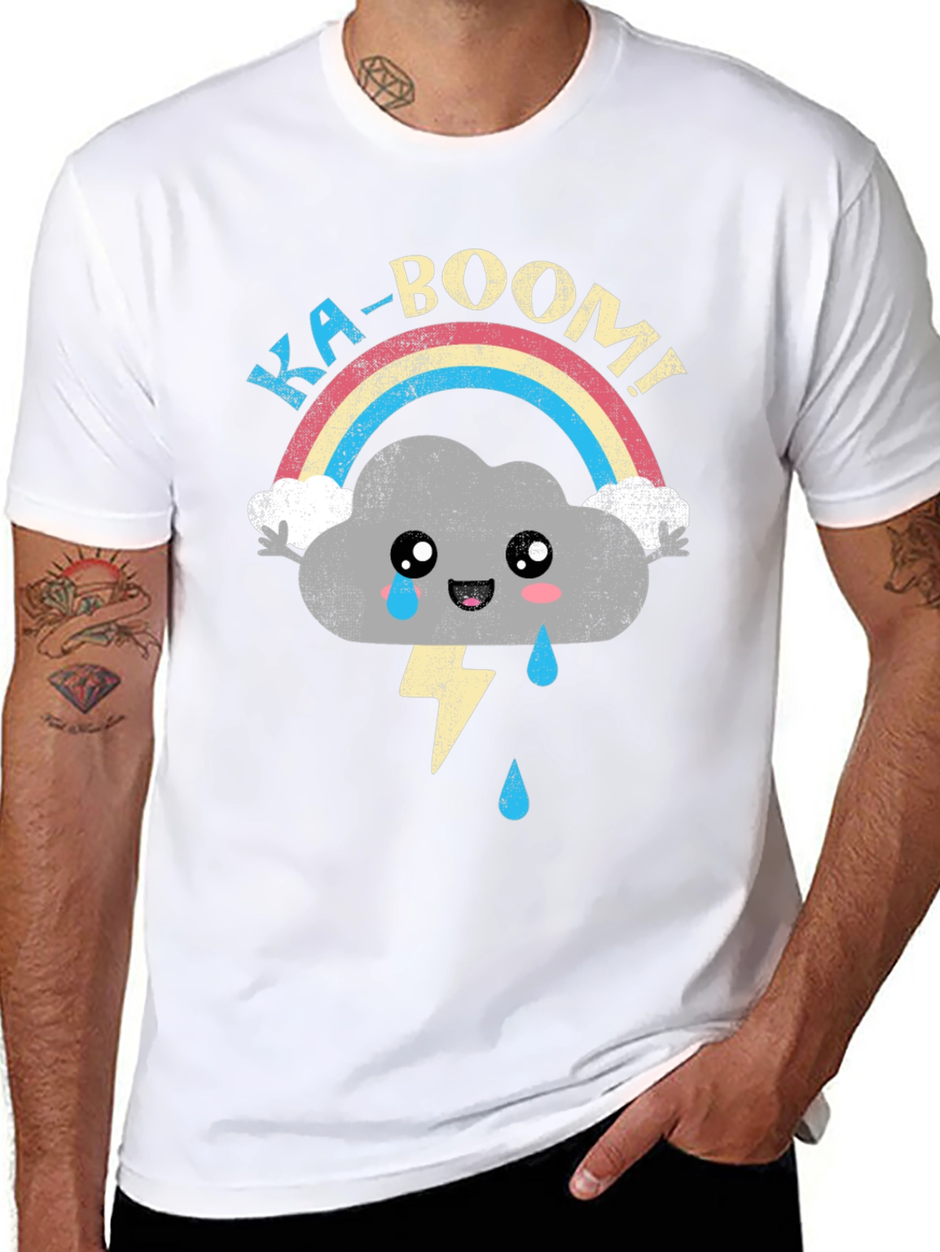 KA-BOOM! Rainbow Cloud T-Shirt