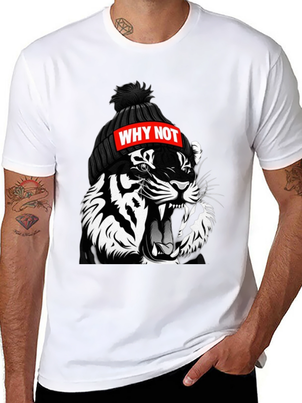 Why Not Tiger Graphic Tee