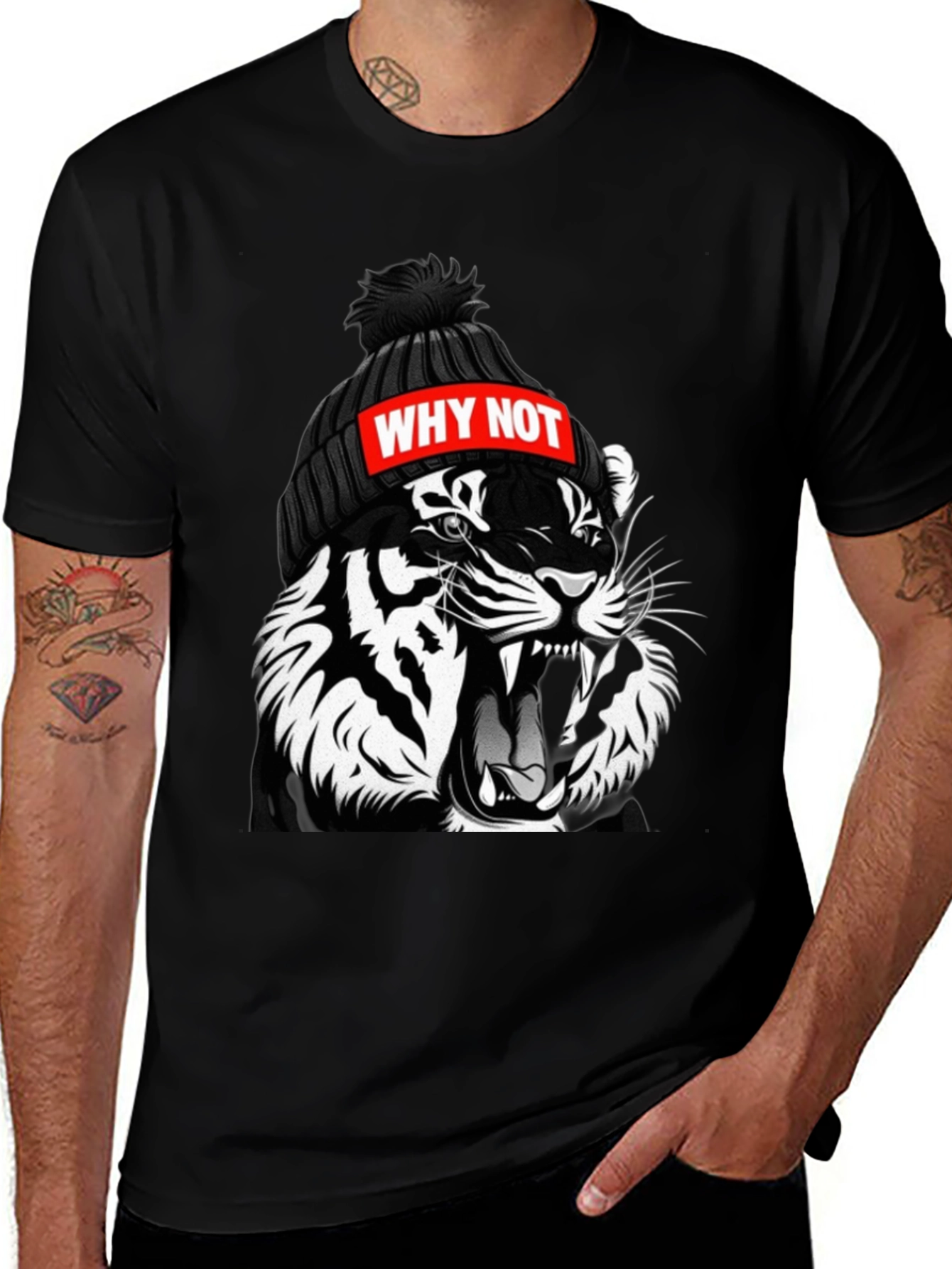 Why Not Tiger Graphic Tee