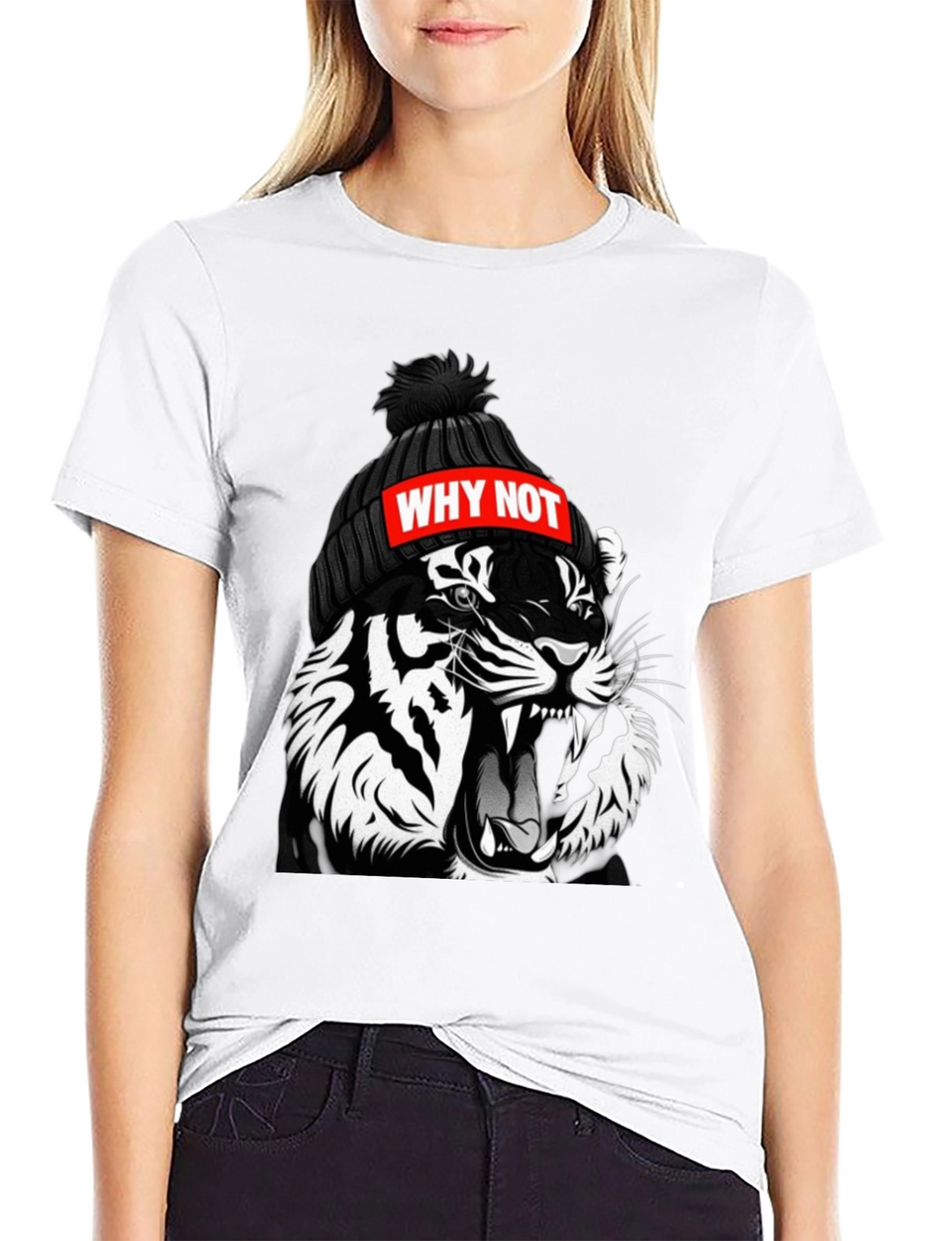 Why Not Tiger Graphic Tee