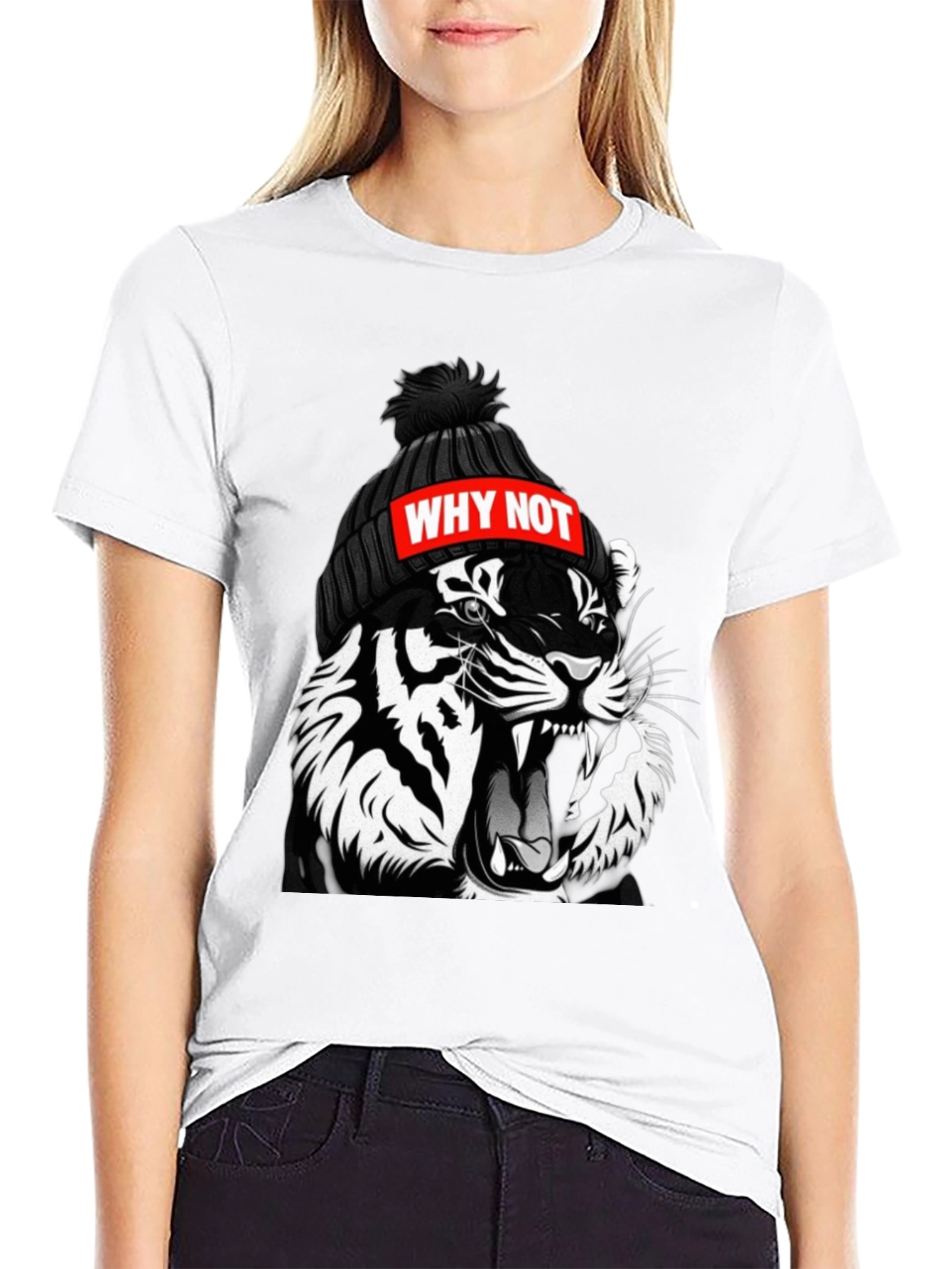 Why Not Tiger Graphic Tee