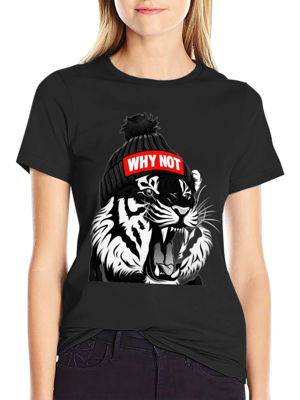 Why Not Tiger Graphic Tee