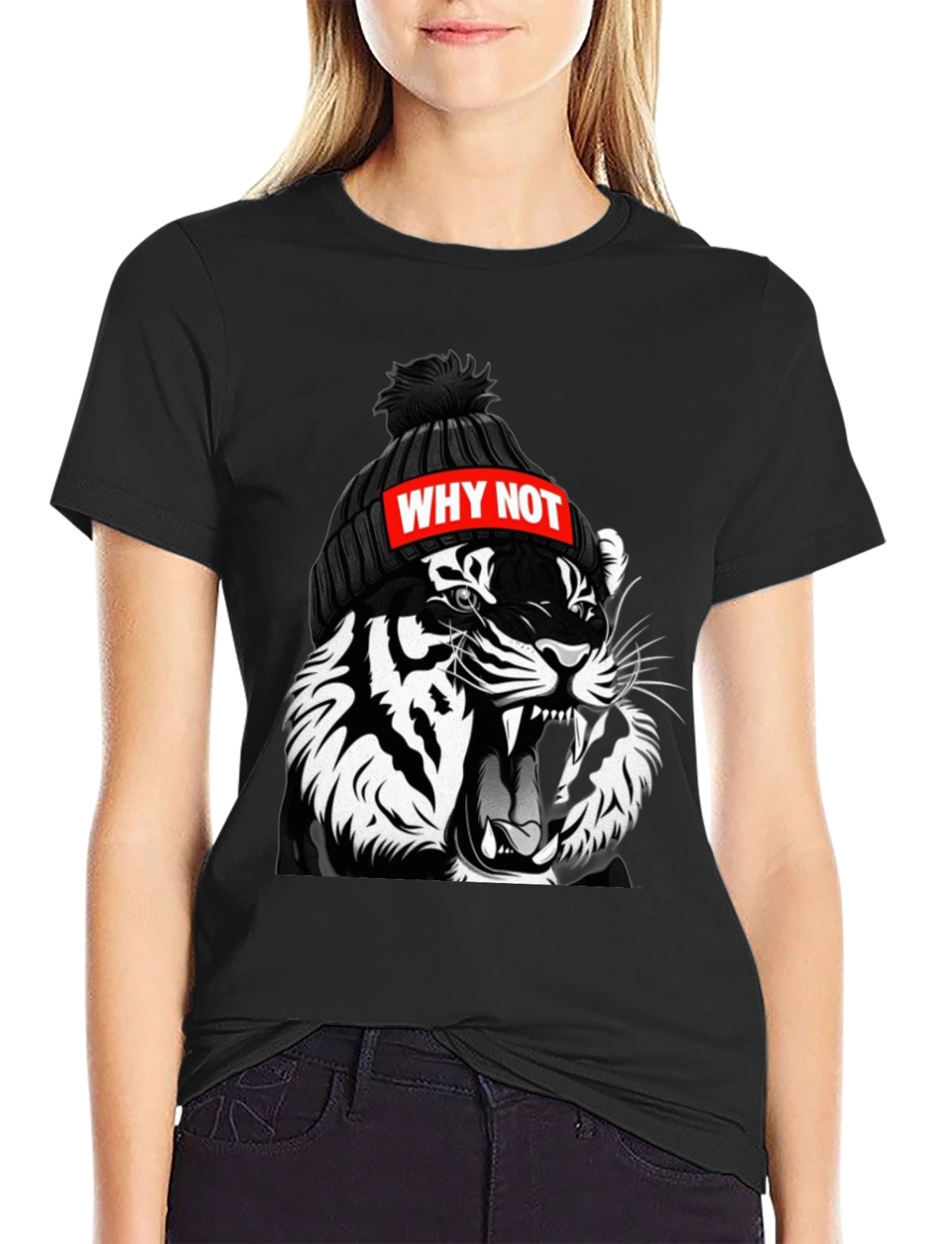 Why Not Tiger Graphic Tee