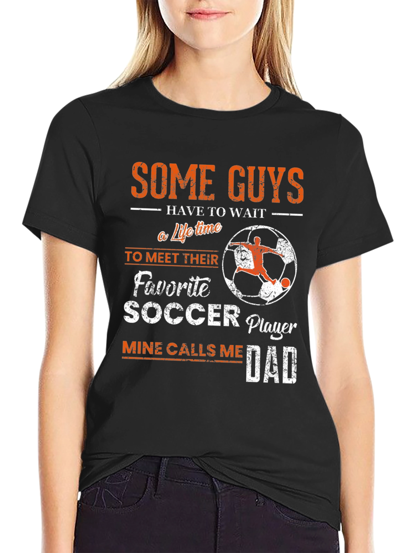 Soccer Dad T-Shirt: Favorite Player Gift
