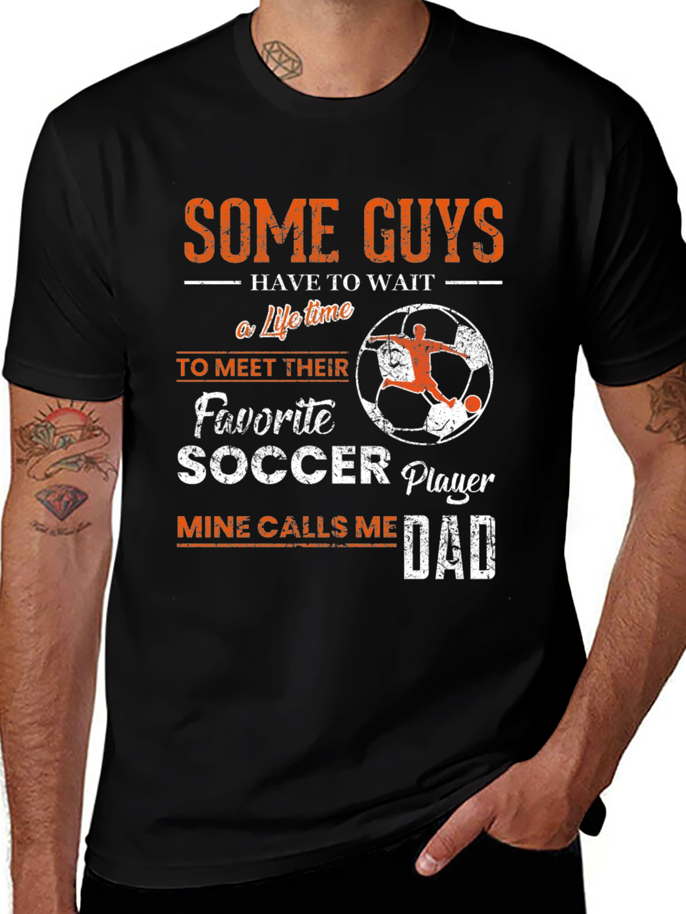 Soccer Dad T-Shirt: Favorite Player Gift
