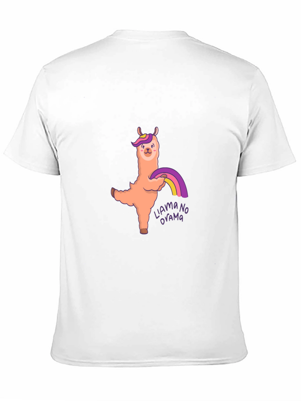 Llama No Drama Graphic T-Shirt - Soft Cotton Tee