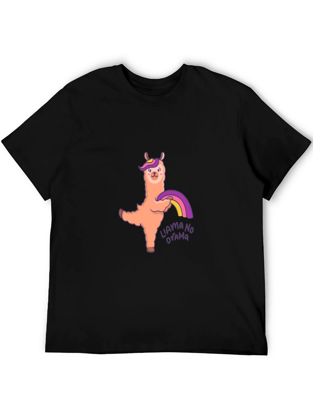 Llama No Drama Graphic T-Shirt - Soft Cotton Tee