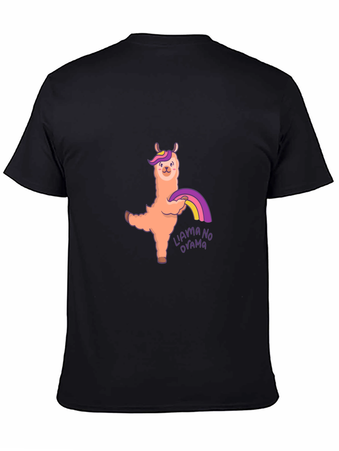 Llama No Drama Graphic T-Shirt - Soft Cotton Tee