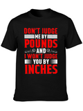 Dont Judge Me Mens Graphic T-Shirt