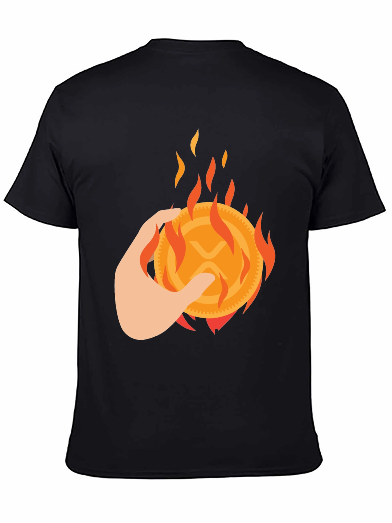 Burning XRP Crypto T-Shirt