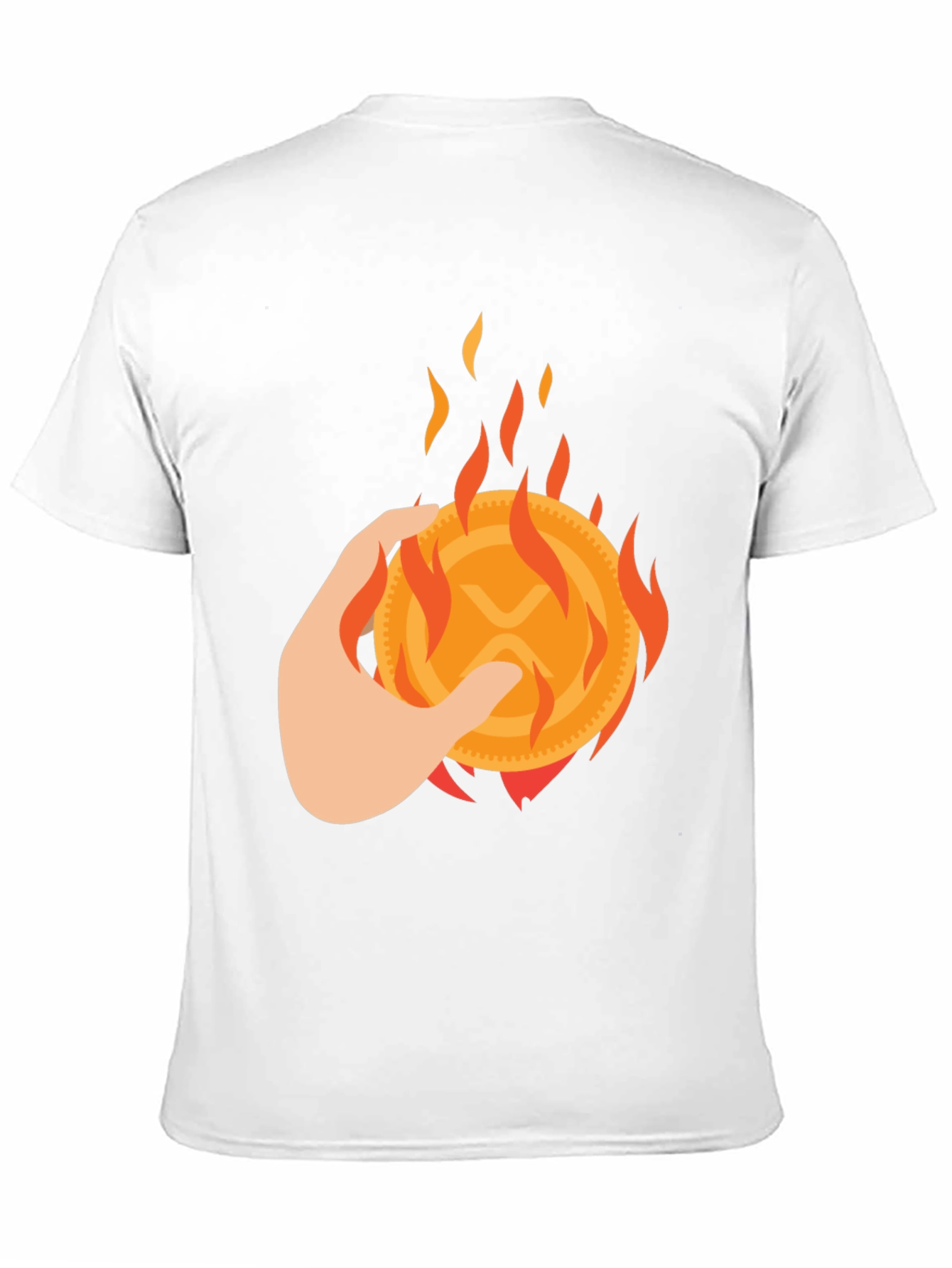 Burning XRP Crypto T-Shirt
