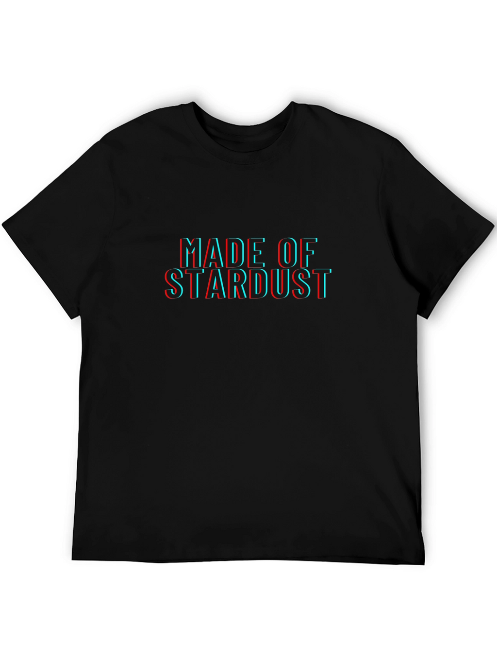 Made of Stardust Tee - Black Graphic T-Shirt