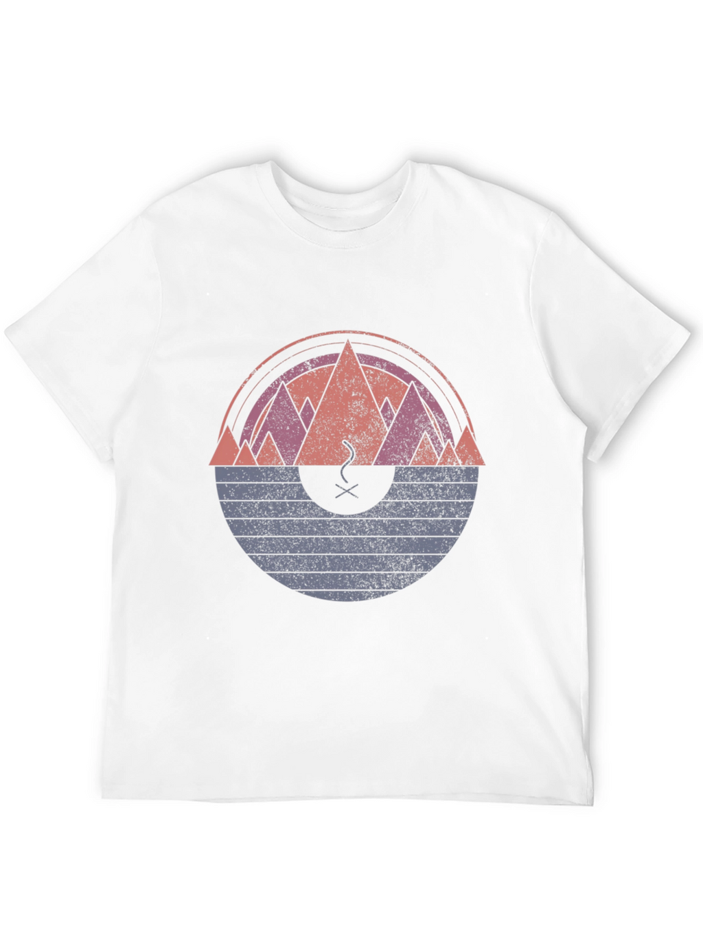 Mountain Sunset Graphic Tee - Unique Design