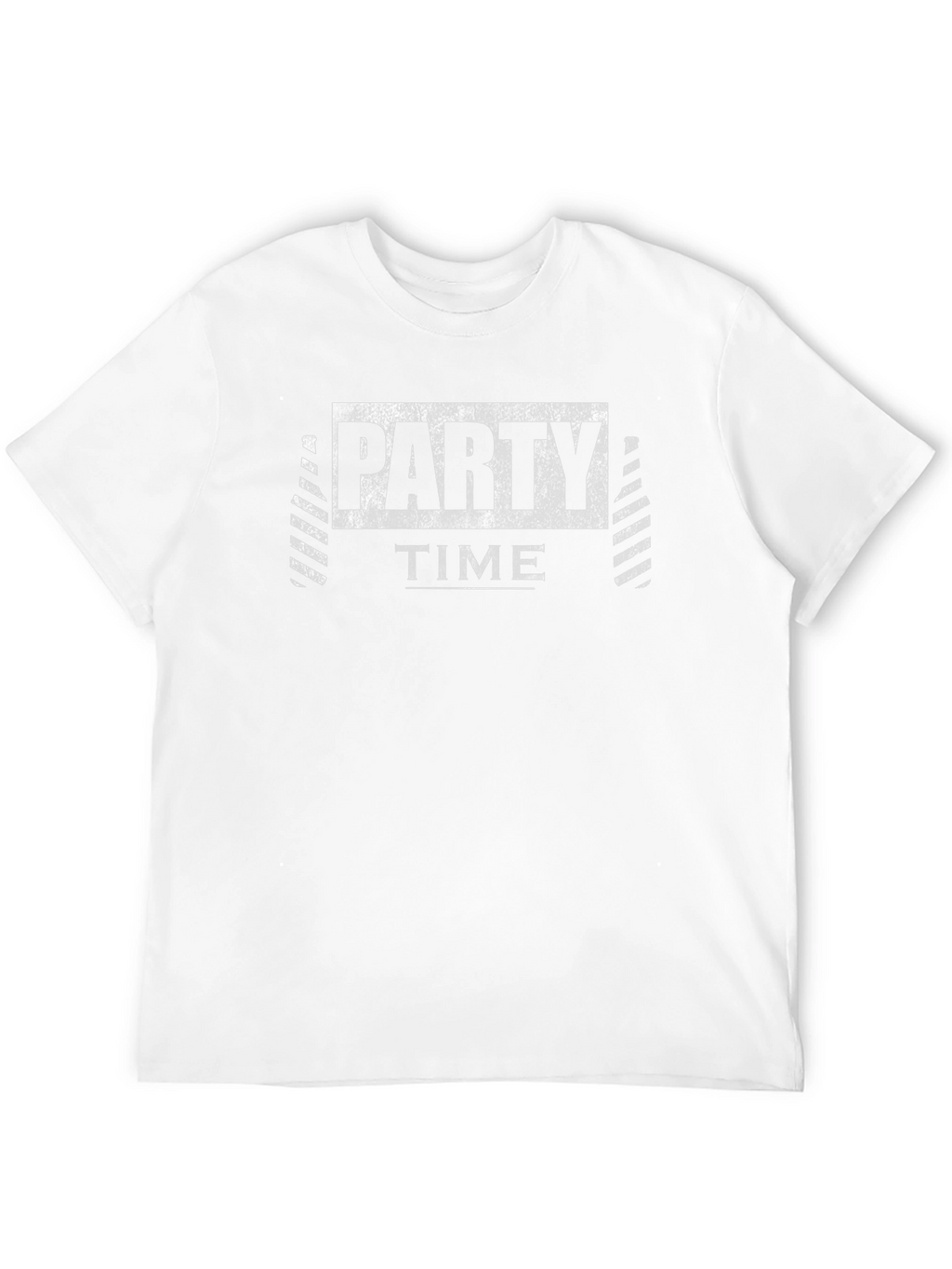 Party Time Black Graphic T-Shirt