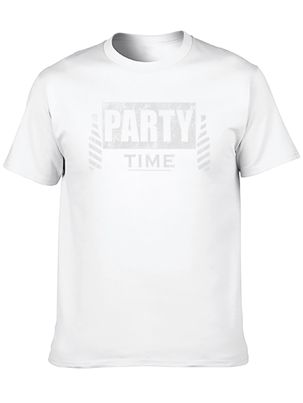 Party Time Black Graphic T-Shirt
