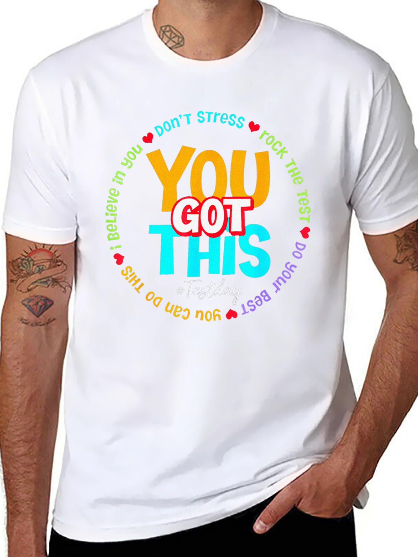 You Got This Test Day T-Shirt: Motivational Tee
