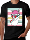 Llama Love T-Shirt - Quirky Graphic Tee