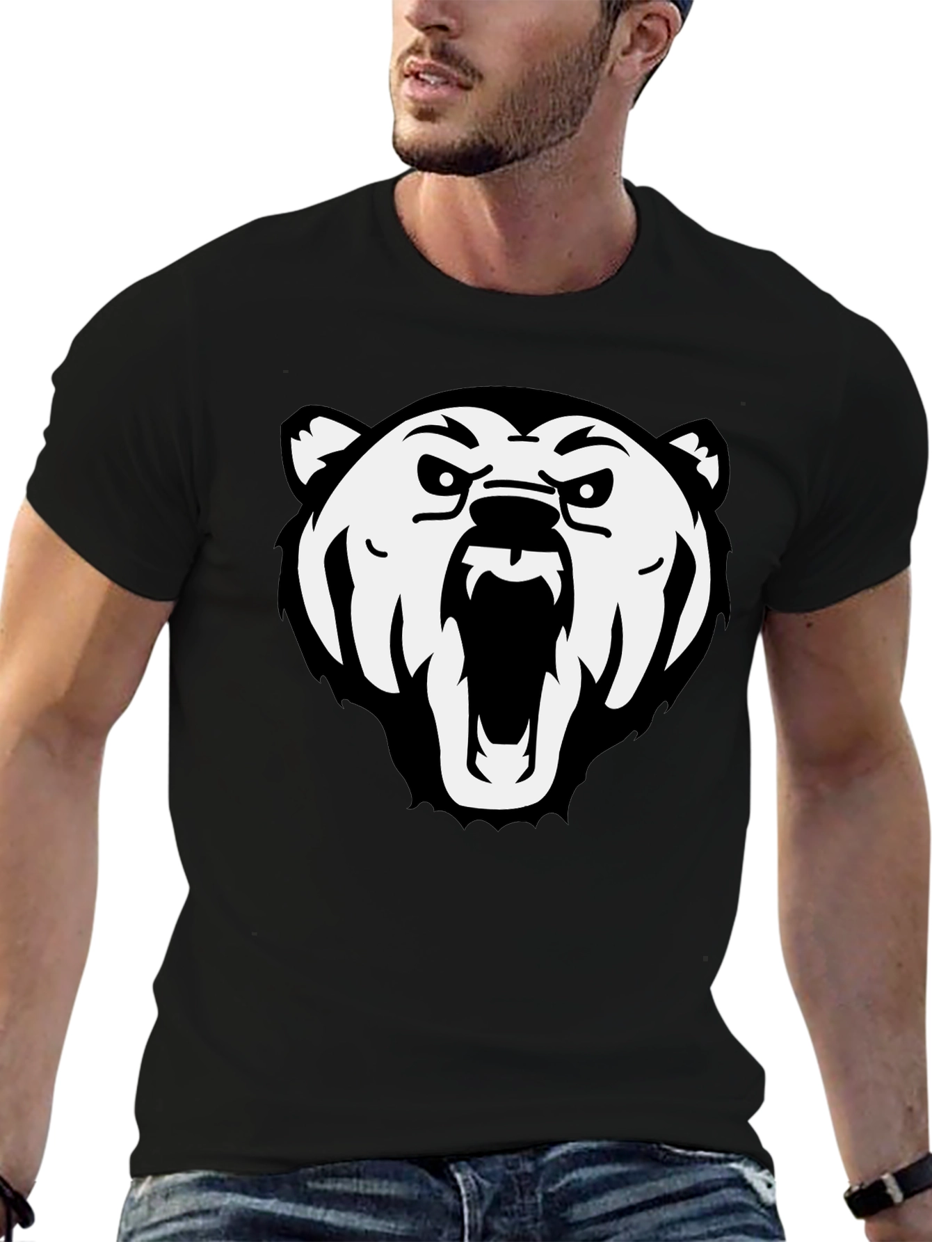 Black Bear Graphic Tee - Mens