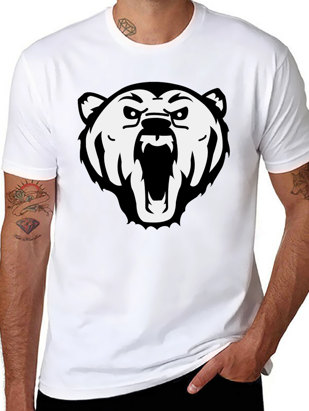 Black Bear Graphic Tee - Mens