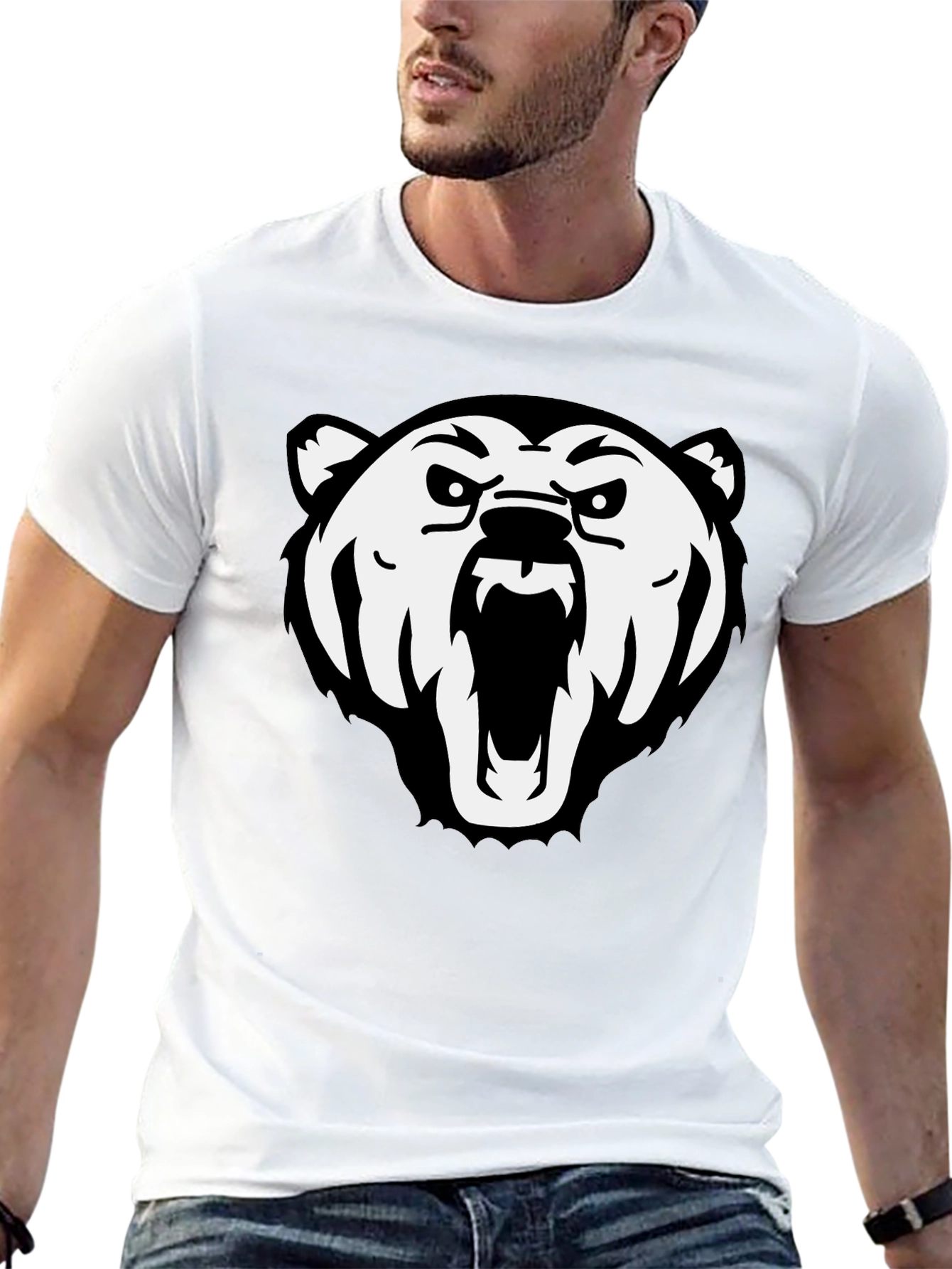 Black Bear Graphic Tee - Mens