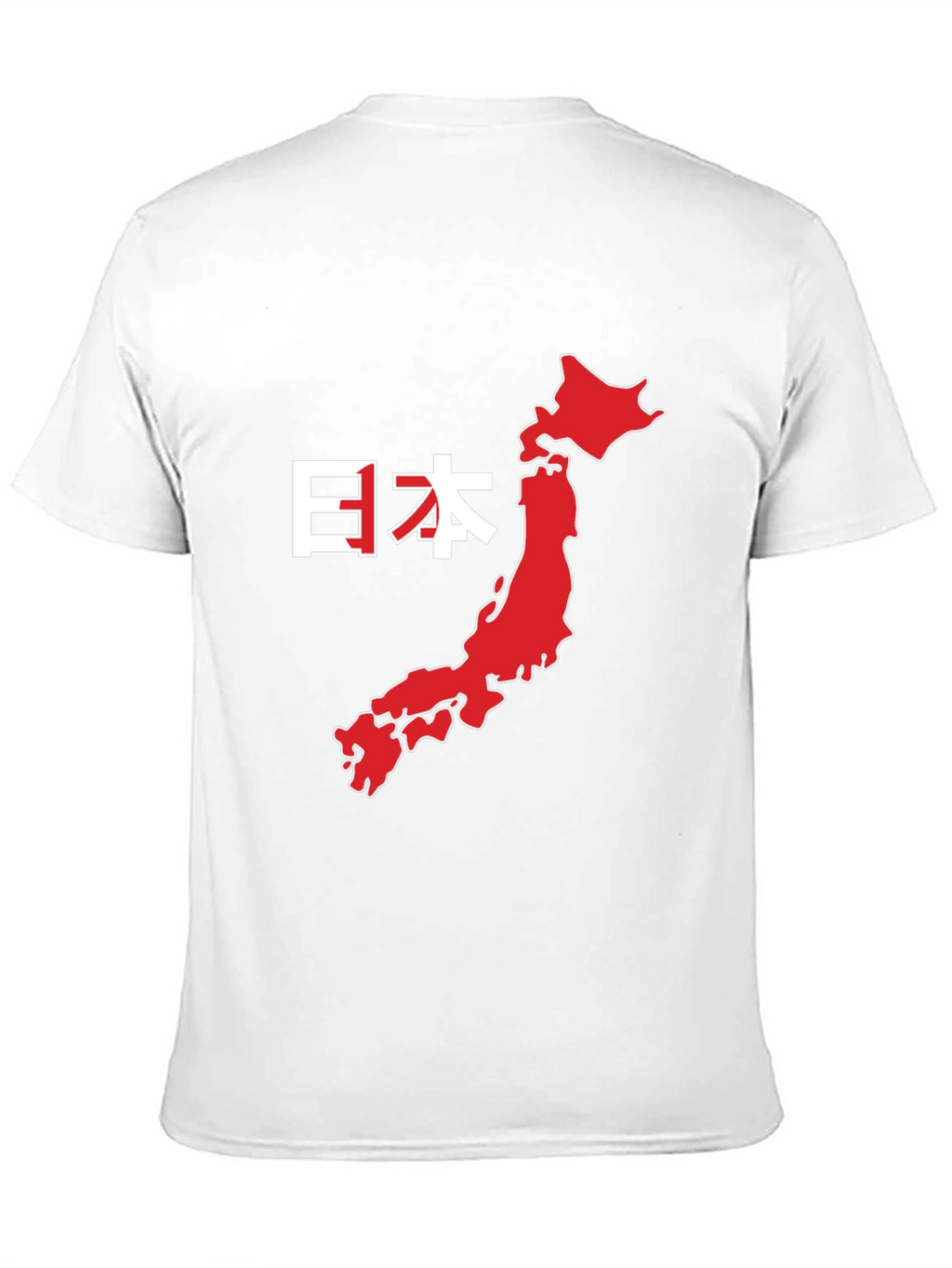 Japan Map Graphic Tee - Black Cotton T-Shirt