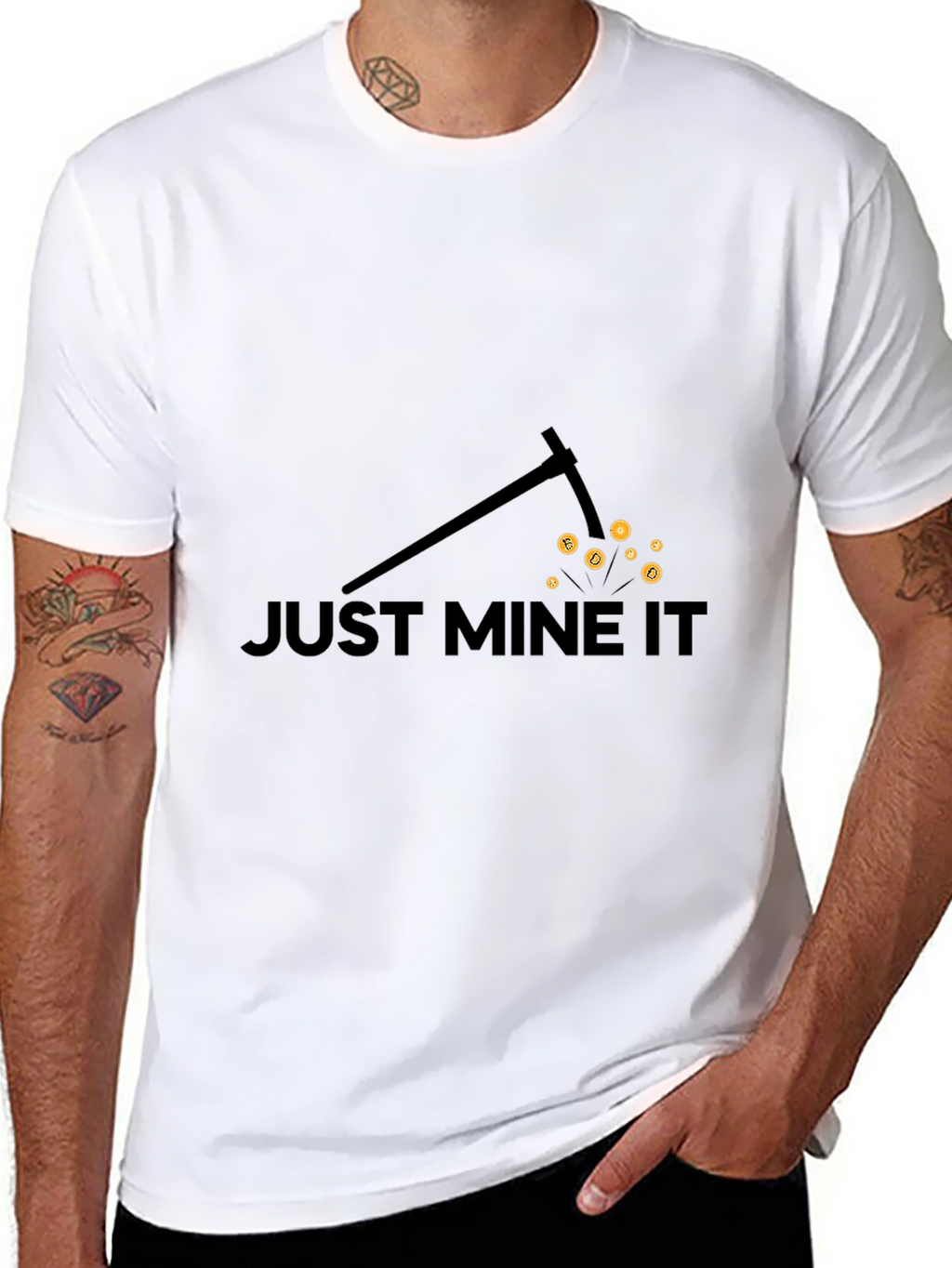 Just Mine It - Bitcoin Miner T-Shirt
