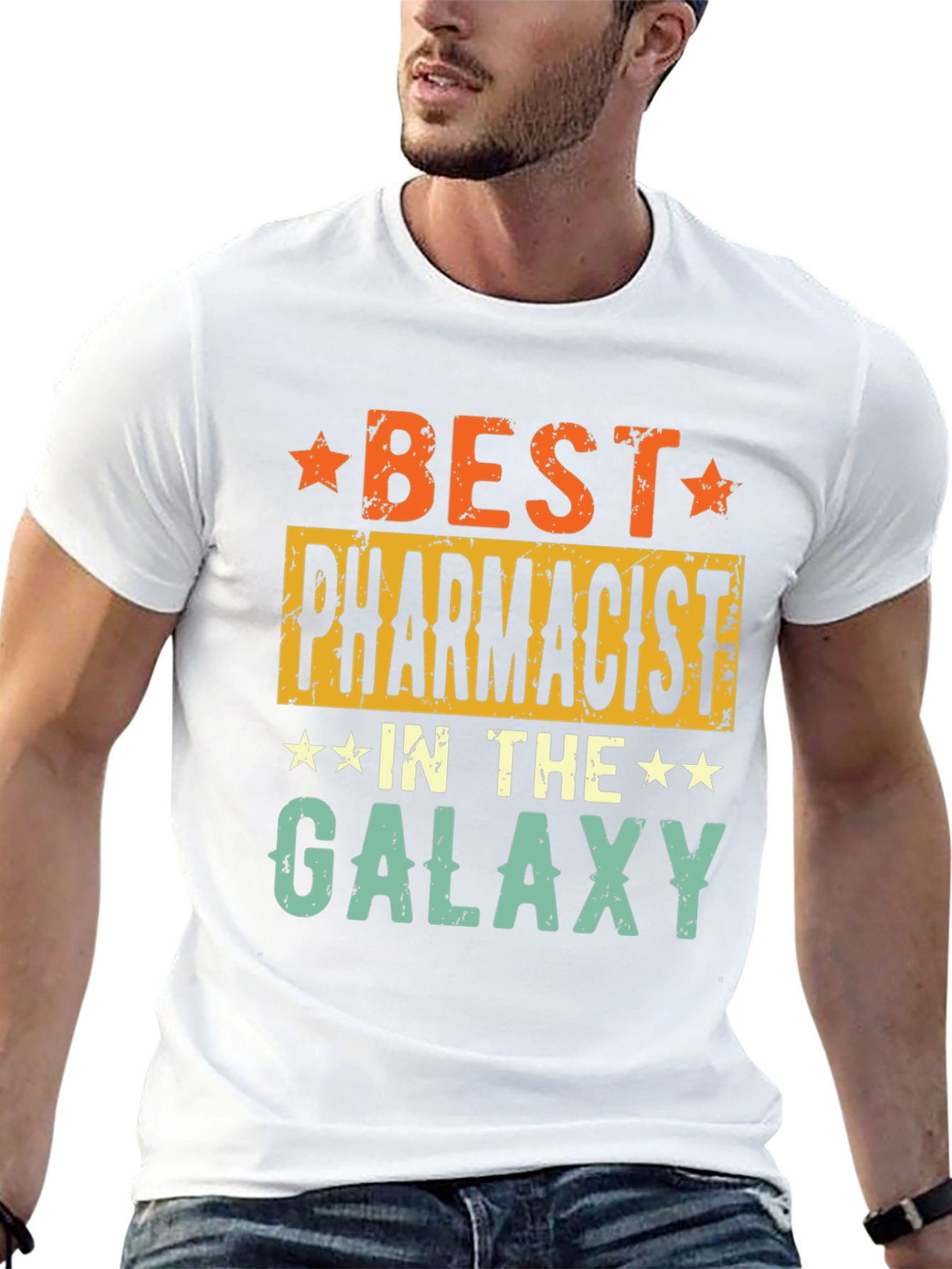 Best Pharmacist in the Galaxy Graphic Tee