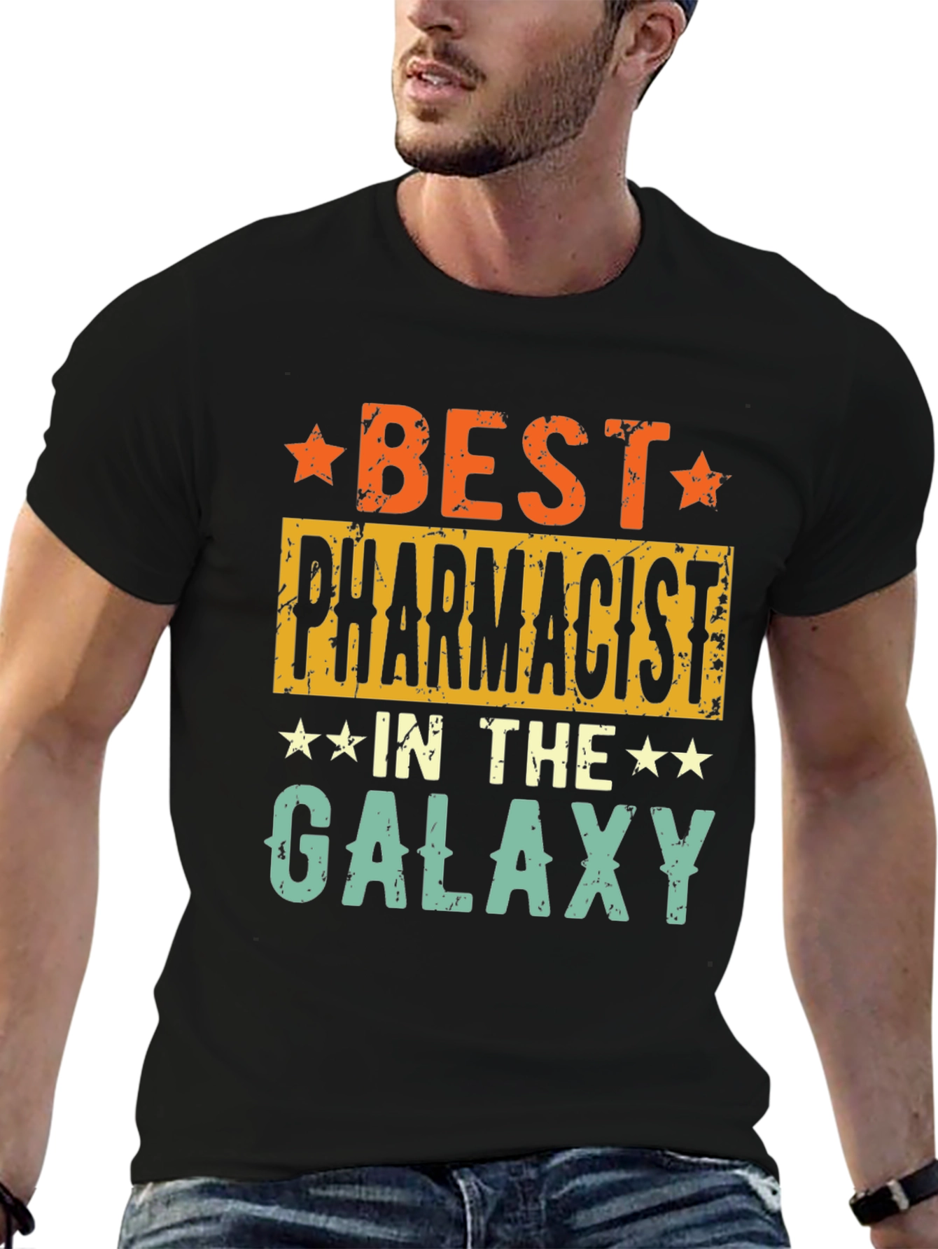 Best Pharmacist in the Galaxy Graphic Tee