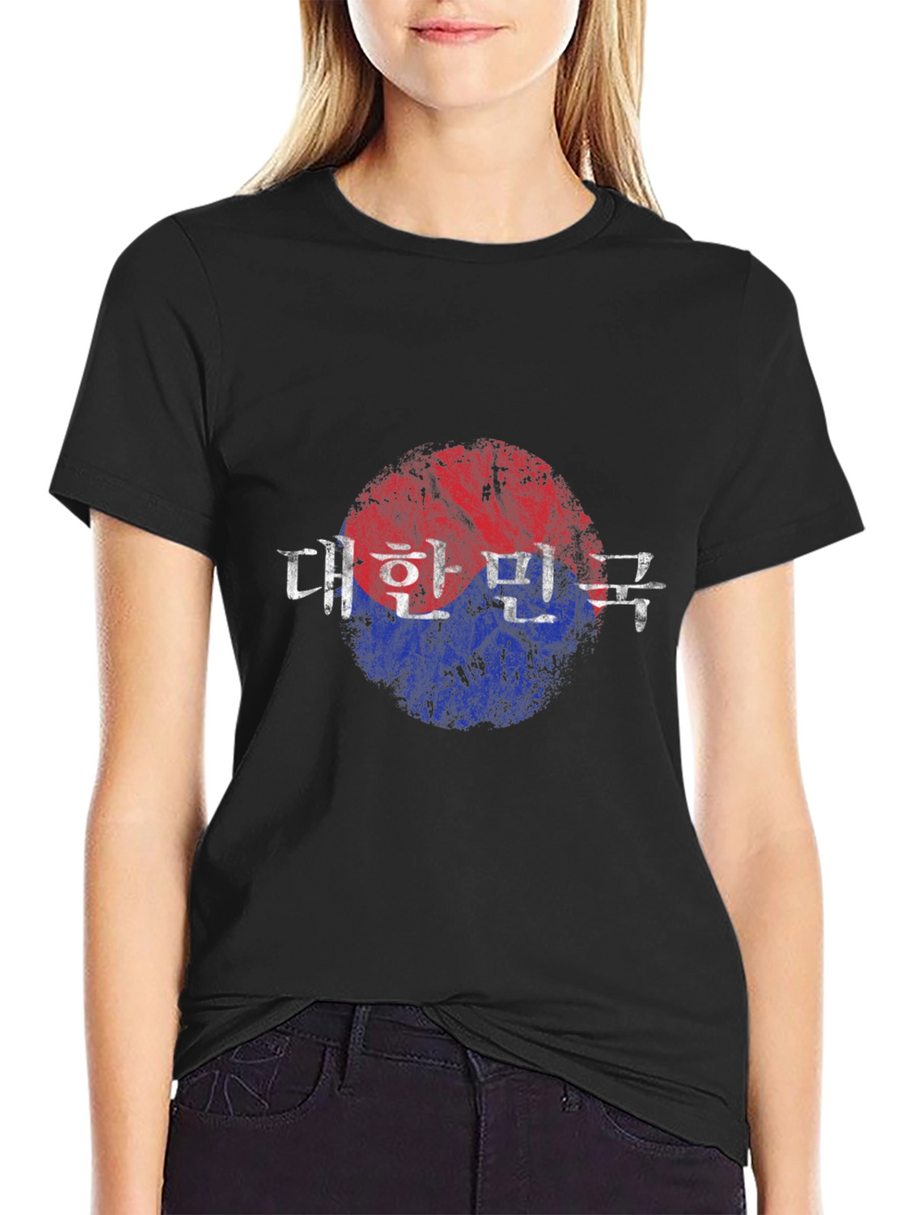 South Korea Flag Graphic Tee