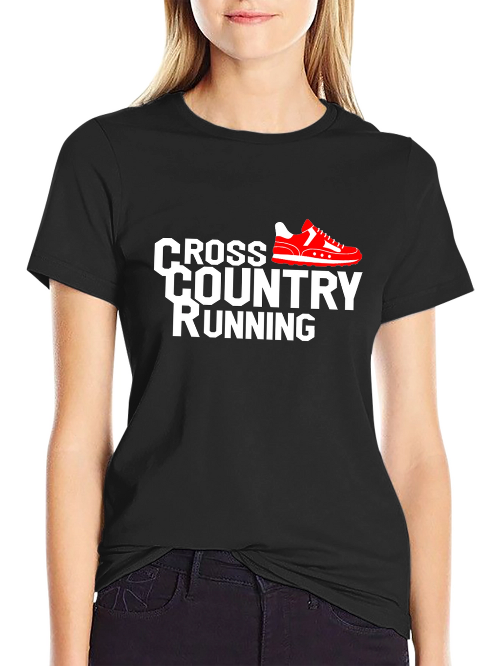Cross Country Running Graphic Tee