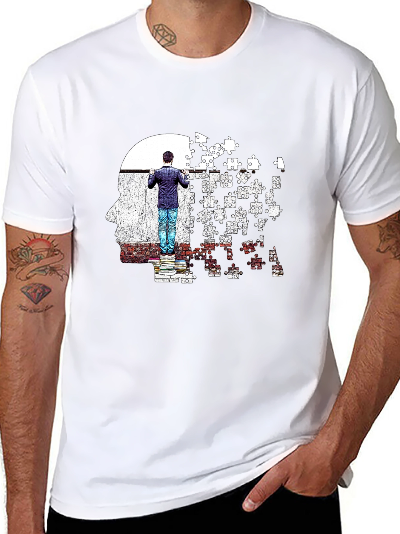 Introspective Mindset Graphic T-Shirt