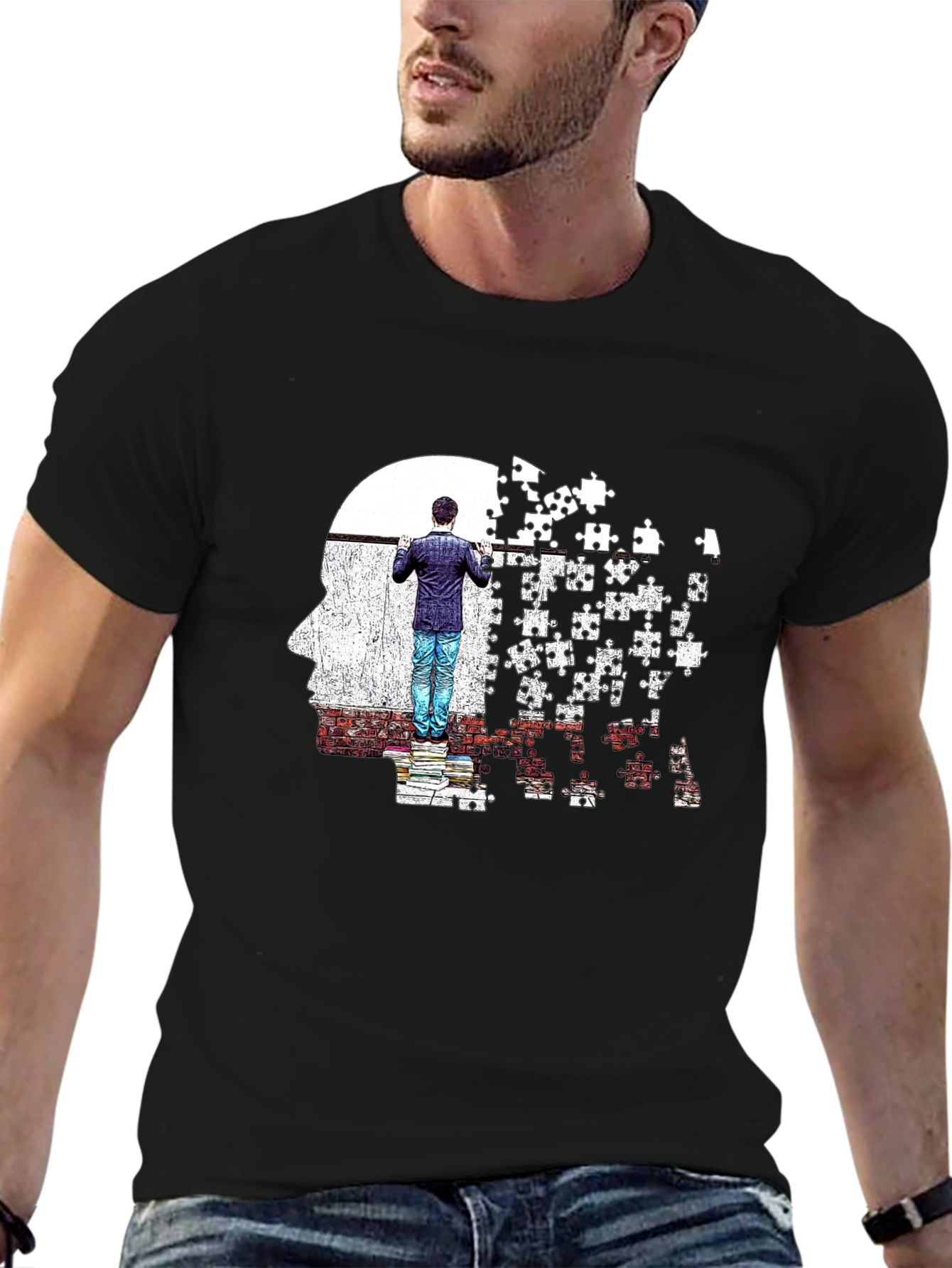 Introspective Mindset Graphic T-Shirt