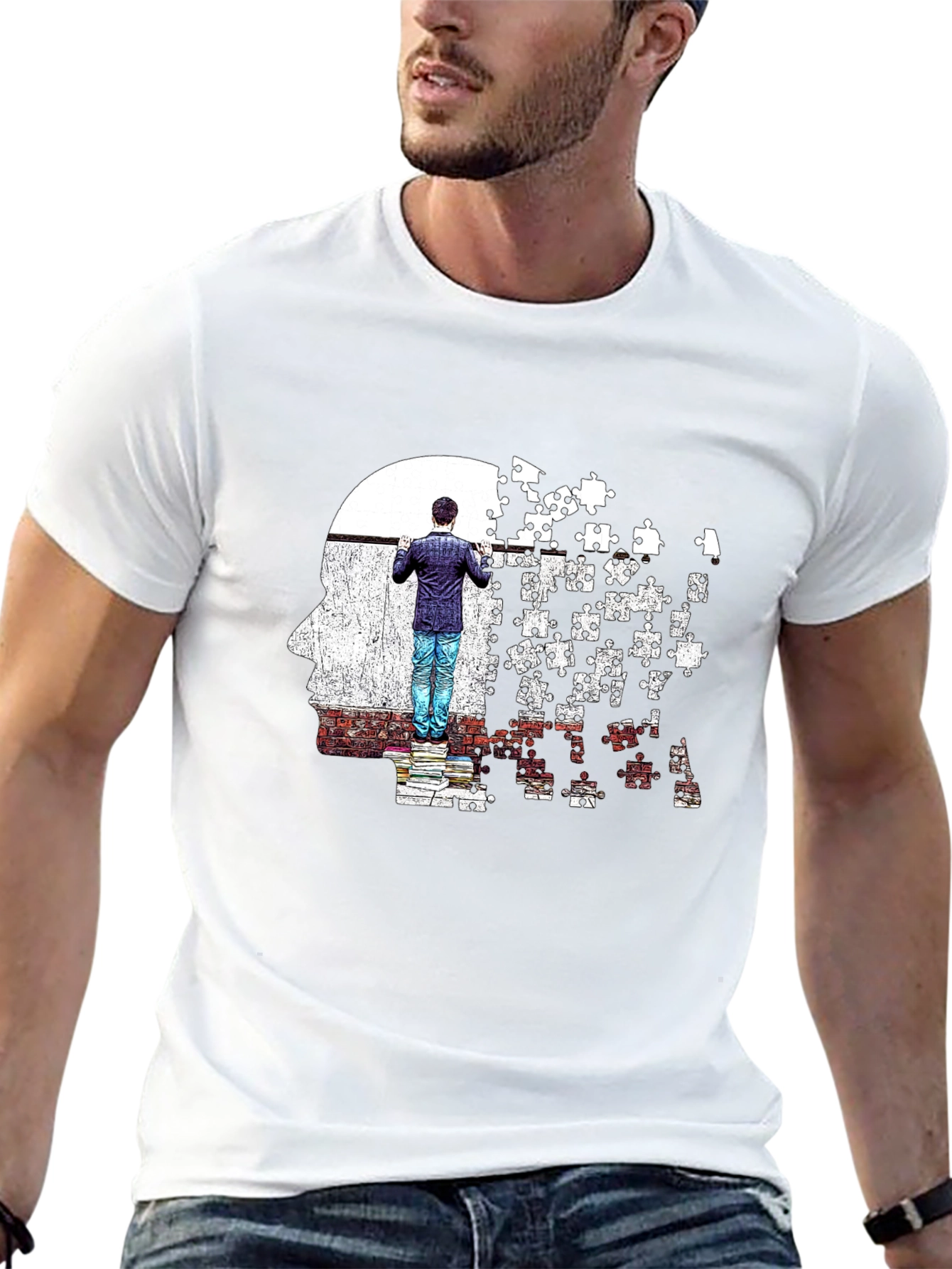 Introspective Mindset Graphic T-Shirt