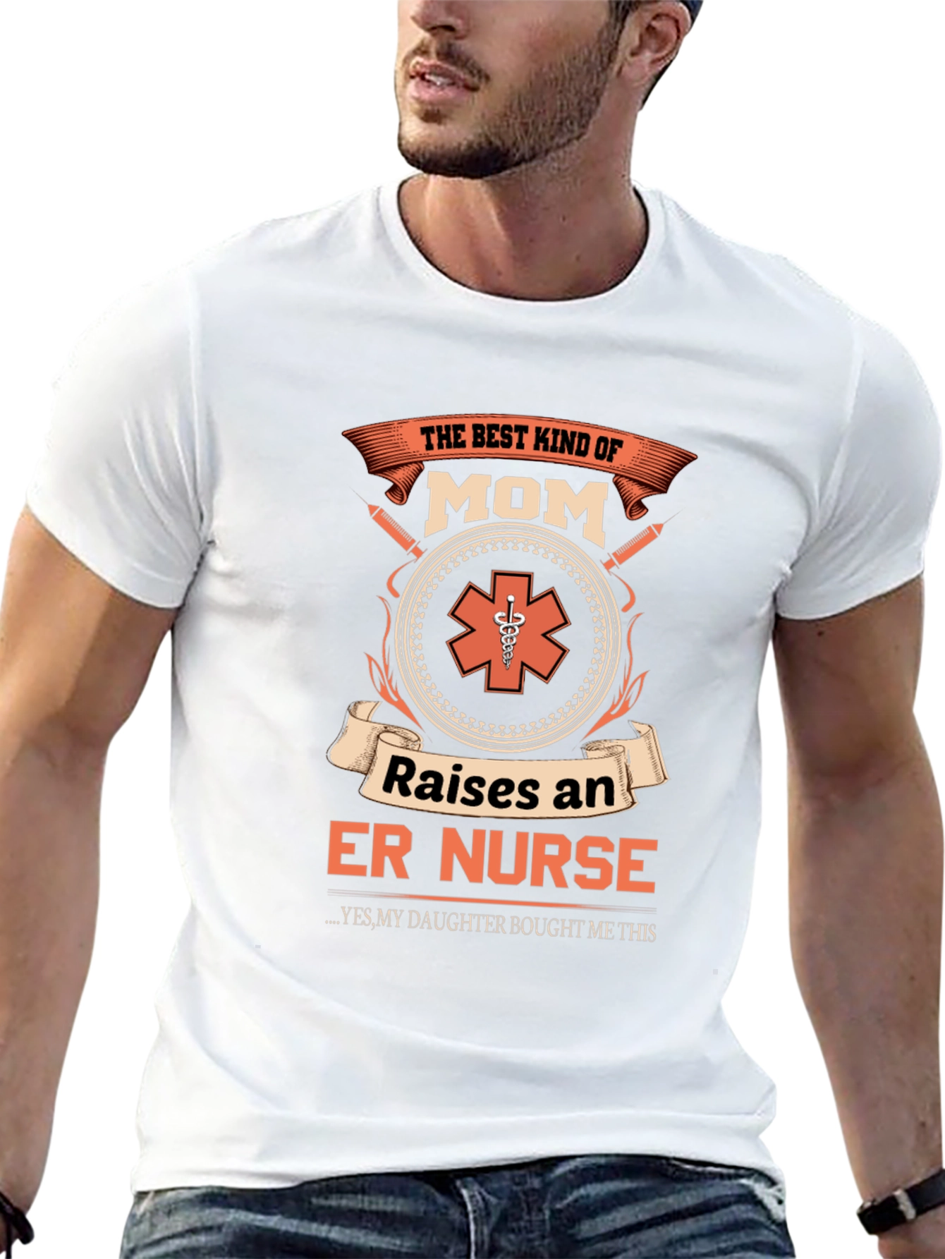 ER Nurse Mom T-Shirt - Gift from Daughter