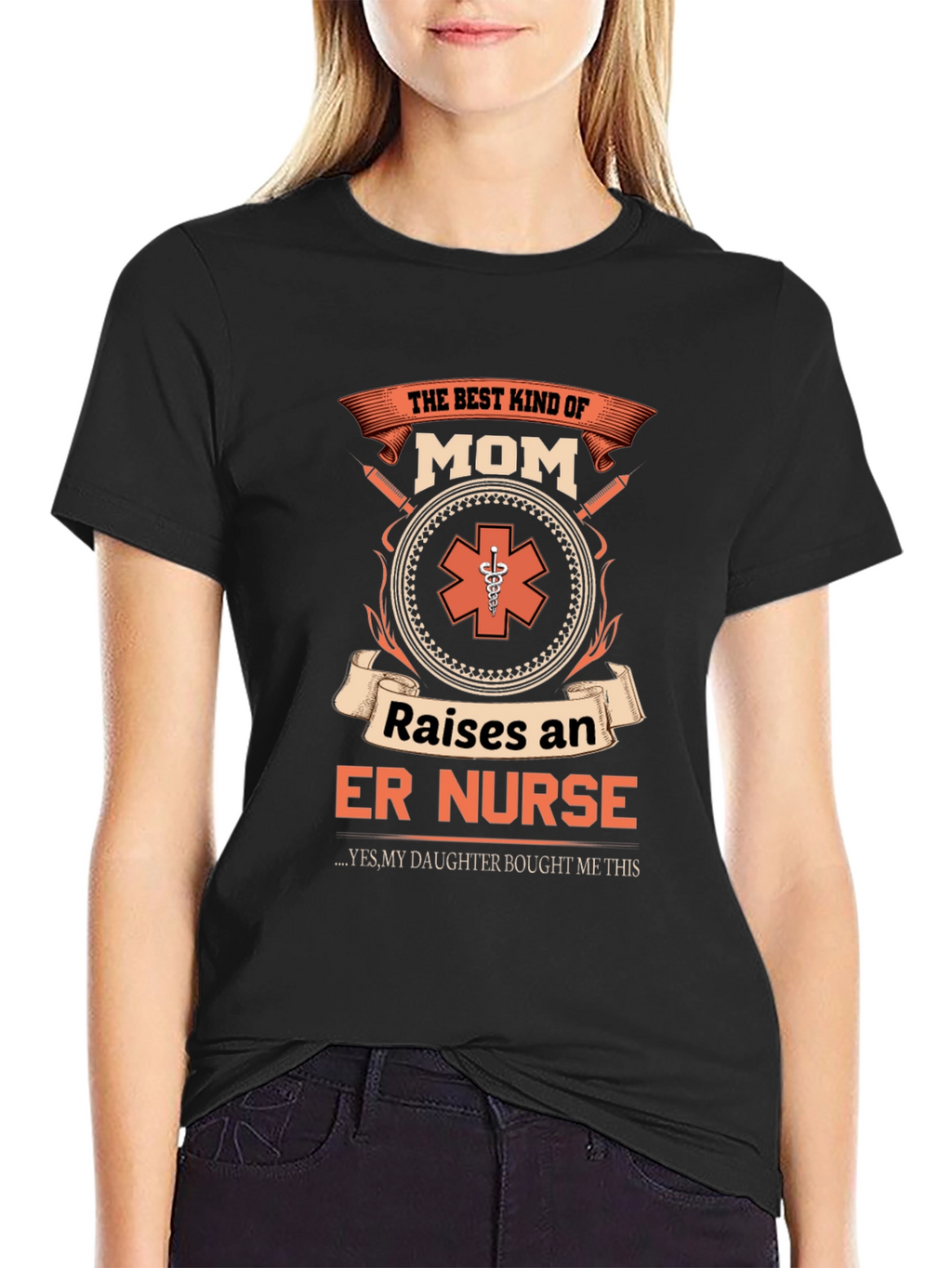 ER Nurse Mom T-Shirt - Gift from Daughter