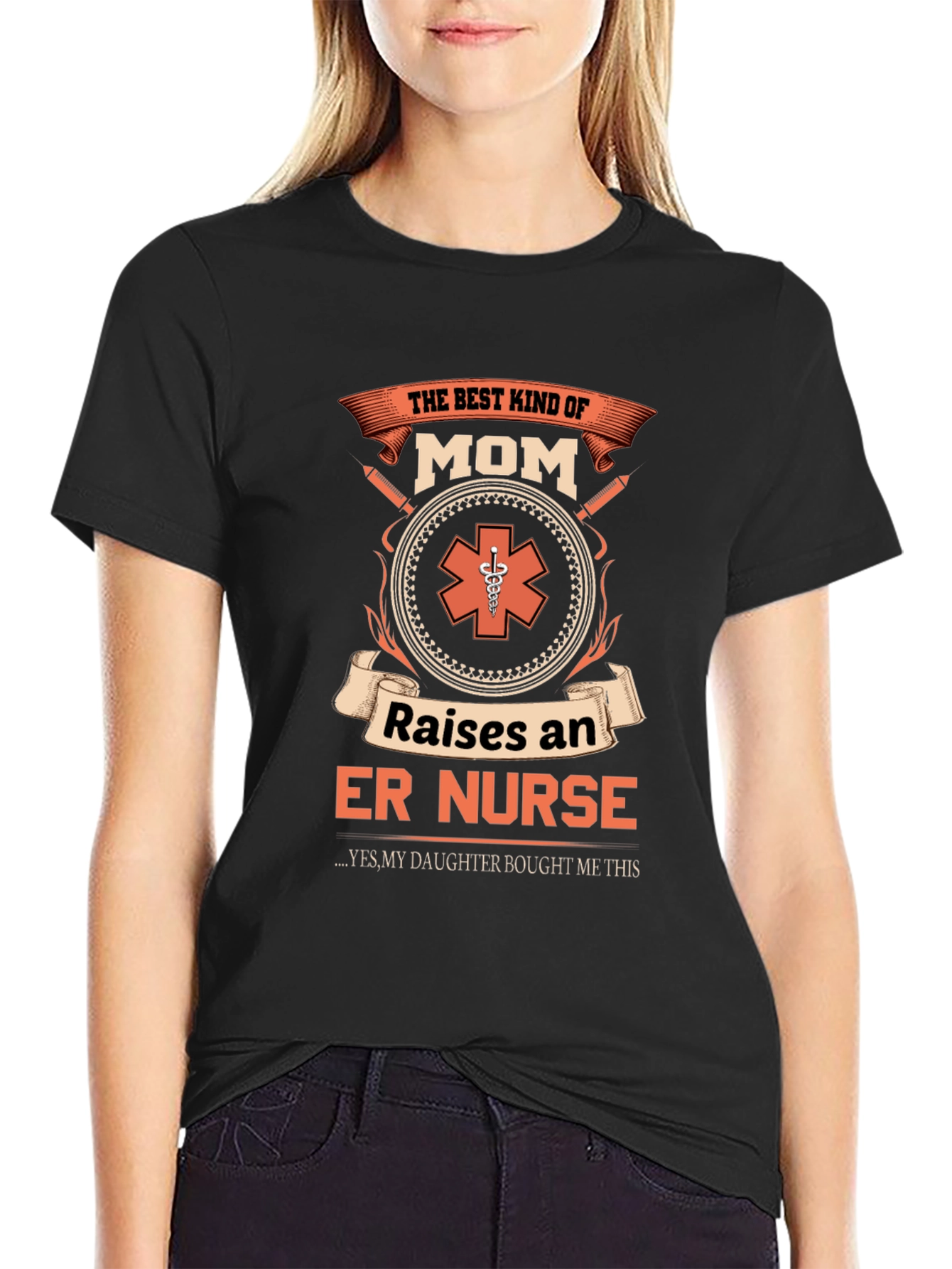 ER Nurse Mom T-Shirt - Gift from Daughter
