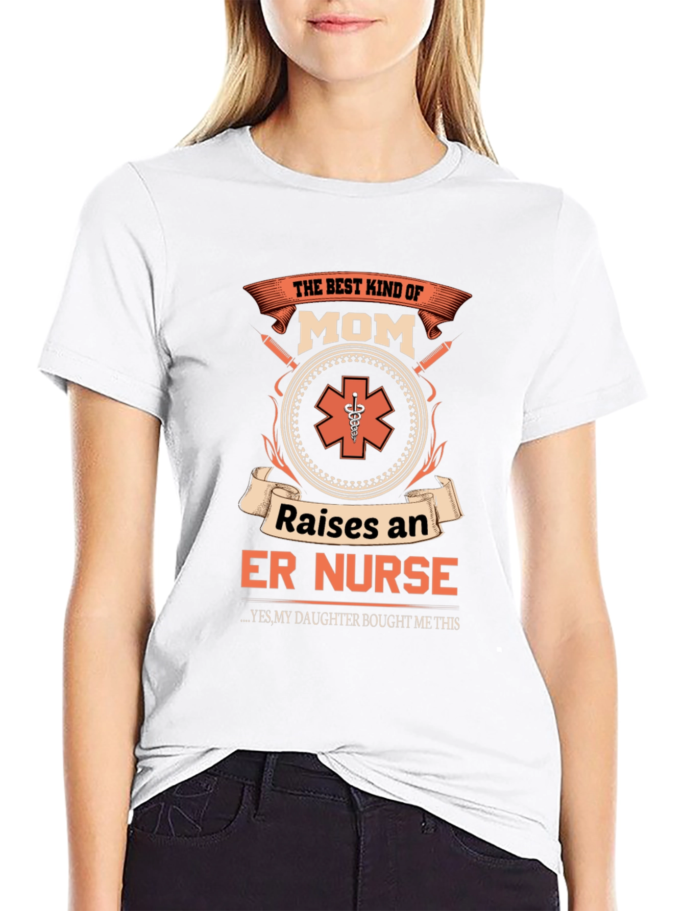 ER Nurse Mom T-Shirt - Gift from Daughter