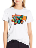Aztec Eagle Head Graphic T-Shirt