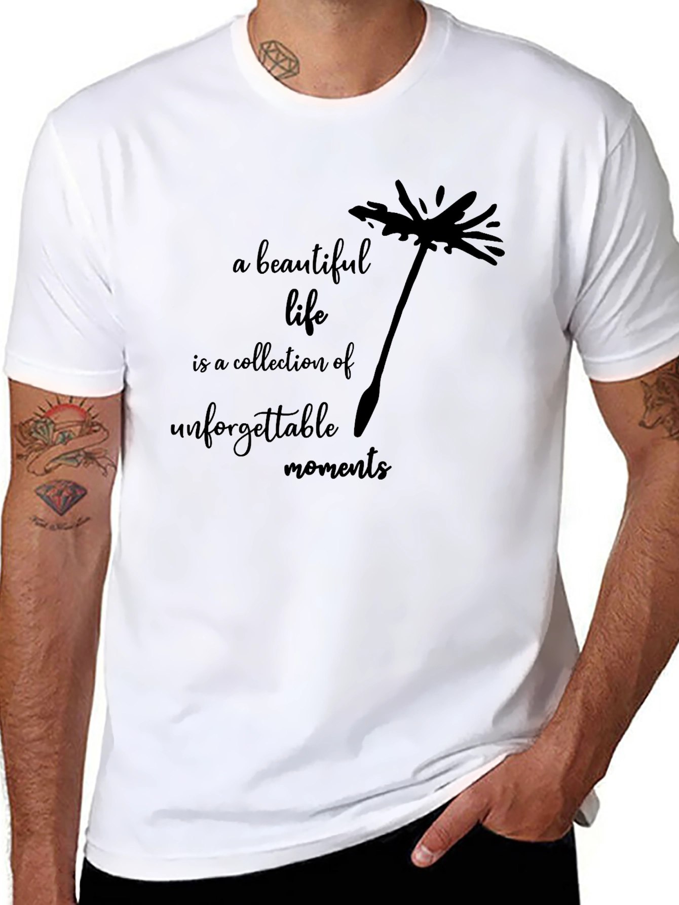 Life Moments Graphic Tee - Unisex Cotton T-Shirt
