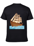 Sloth Sailing Ship T-Shirt