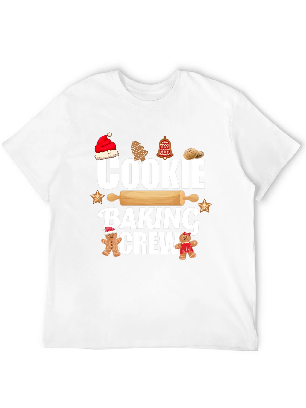 Cookie Baking Crew Christmas T-Shirt