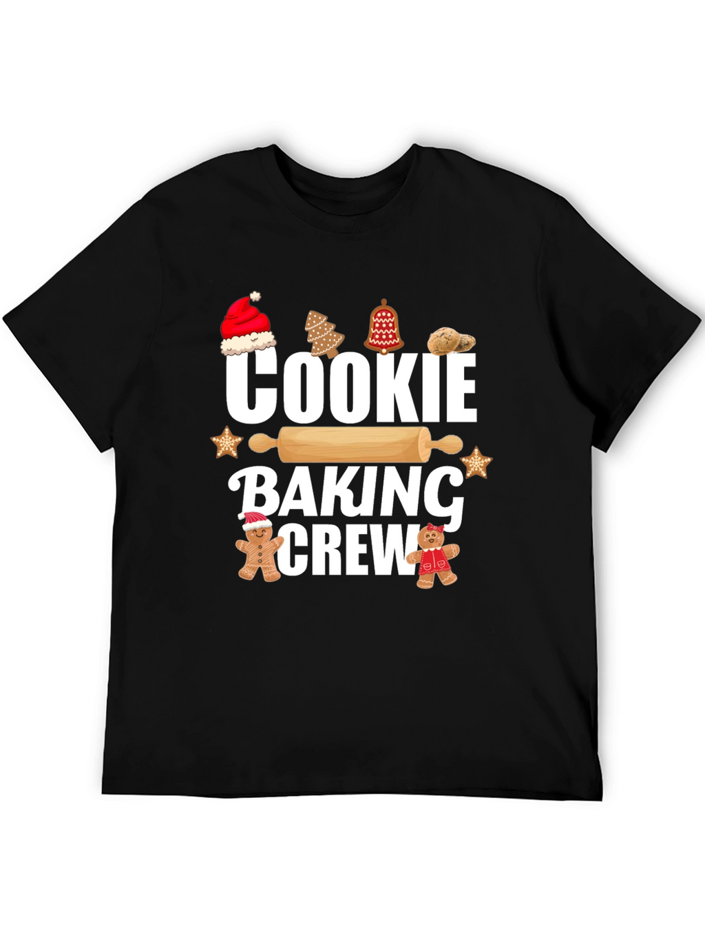 Cookie Baking Crew Christmas T-Shirt