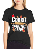 Cookie Baking Crew Christmas T-Shirt