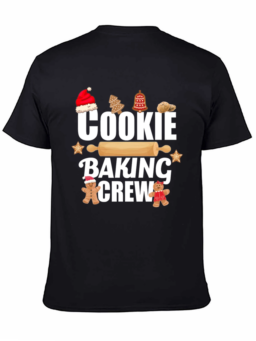 Cookie Baking Crew Christmas T-Shirt