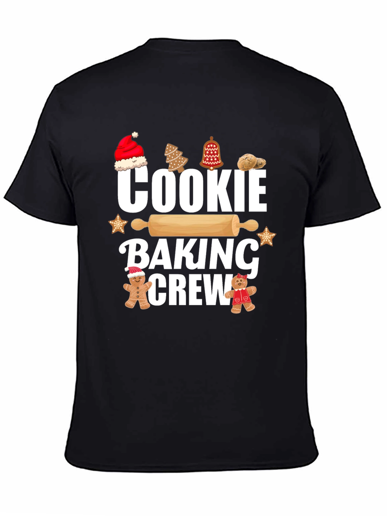 Cookie Baking Crew Christmas T-Shirt