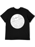 Bass Mania Graphic Tee - Black Cotton Blend