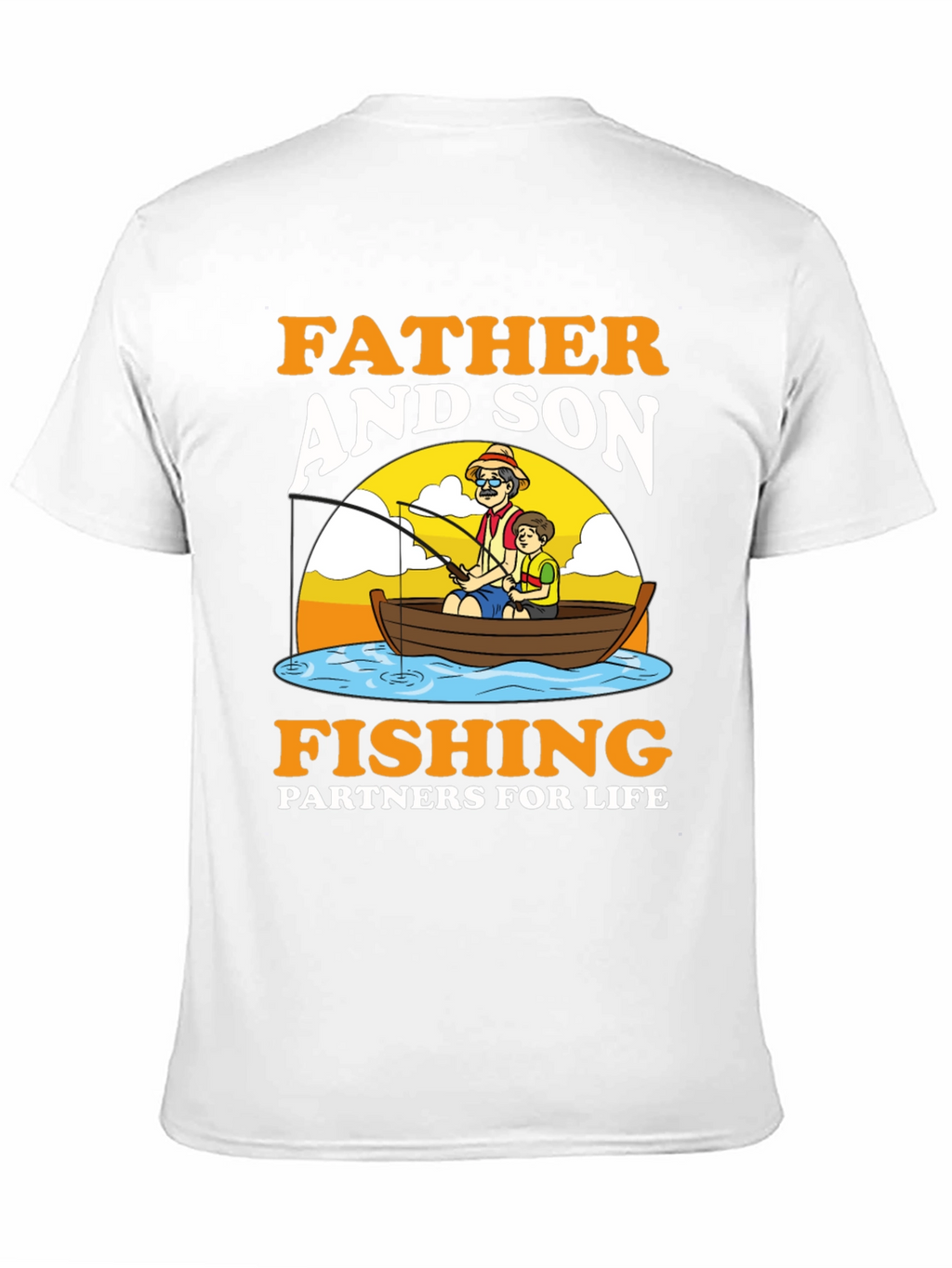 Father and Son Fishing Partners T-Shirt