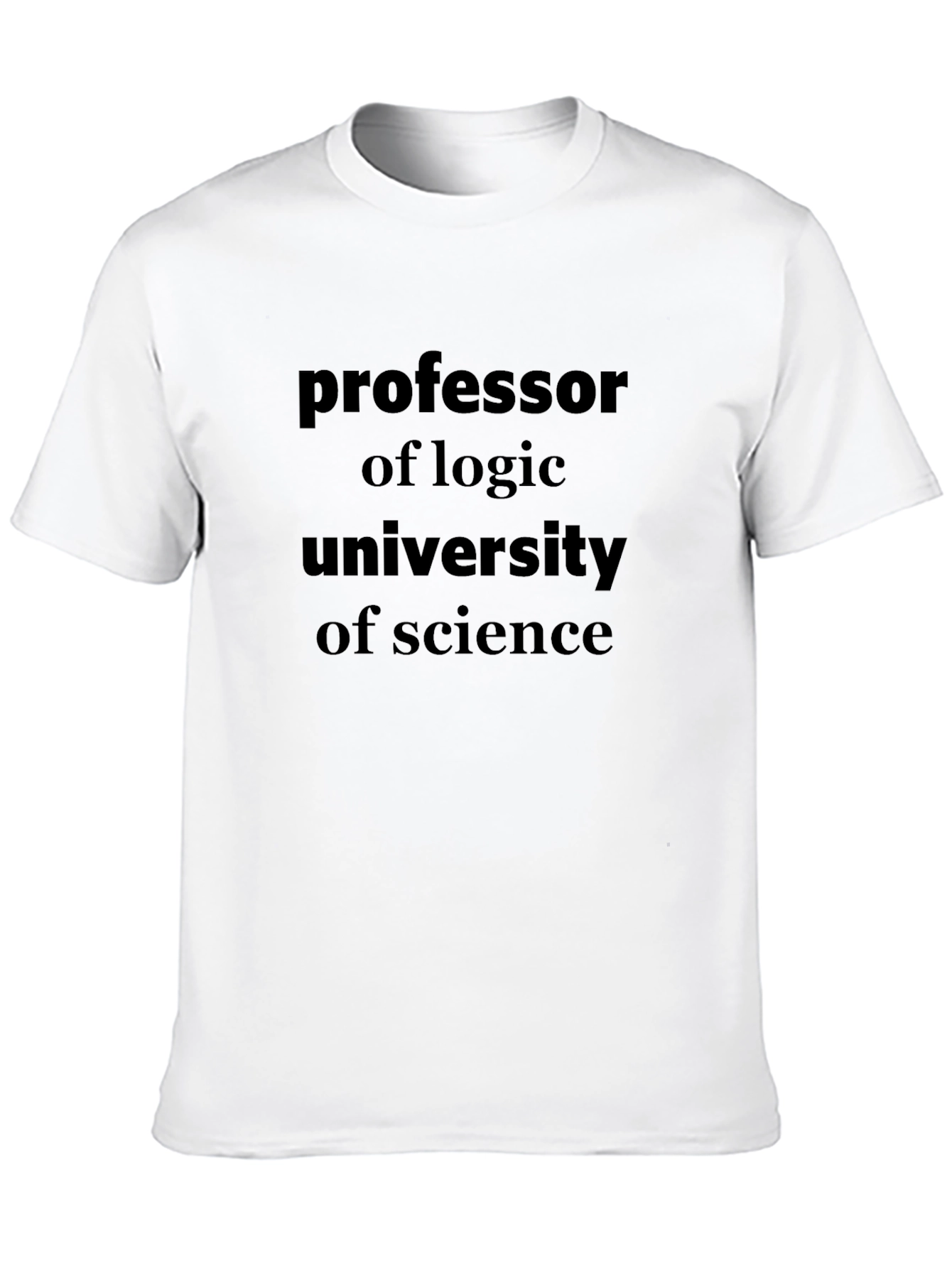 Professor of Logic University of Science T-Shirt