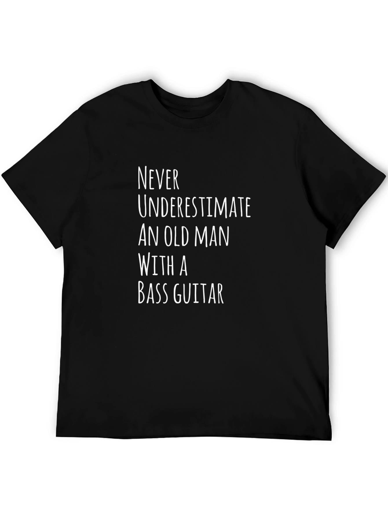 Bass Guitar Old Man T-Shirt